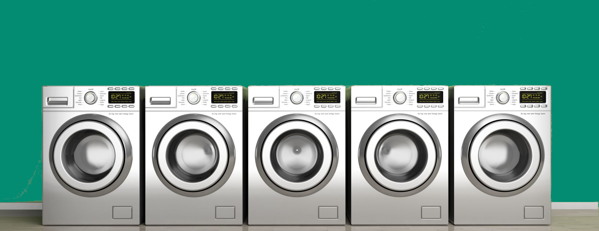 Green Laundromat Shutterstock 1119285386